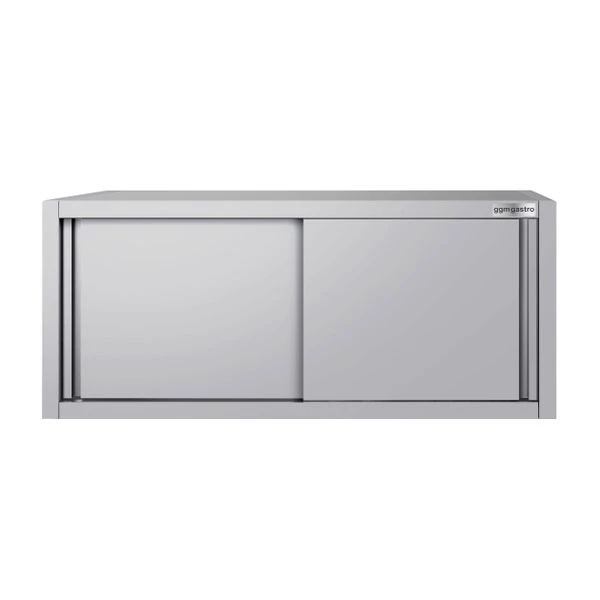 Edelstahl Wandhängeschrank ECO - 1400x400mm - Mit Schiebetür - 650mm Hoch 4 Edelstahl Wandhängeschrank ECO - 1400x400mm - Mit Schiebetür - 650mm Hoch – Bild 4