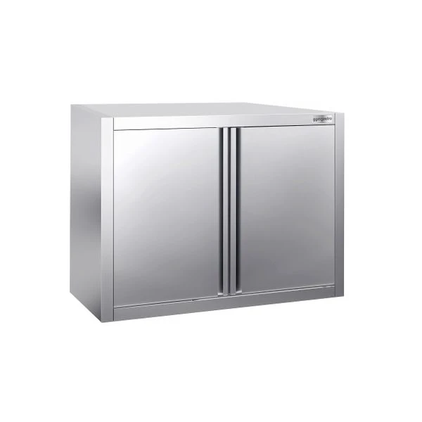Edelstahl Wandhängeschrank PREMIUM - 800x400mm - Mit Flügeltür - 650mm Hoch 2 Edelstahl Wandhängeschrank PREMIUM - 800x400mm - Mit Flügeltür - 650mm Hoch – Bild 2