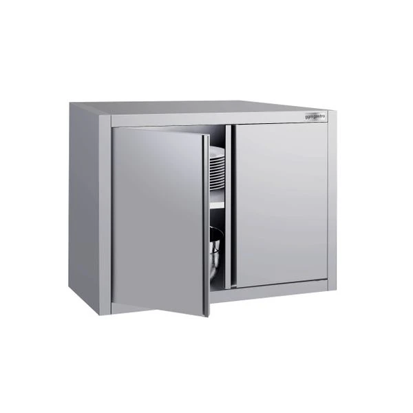 Edelstahl Wandhängeschrank ECO - 800x400mm - Mit Flügeltür - 650mm Hoch 3 Edelstahl Wandhängeschrank ECO - 800x400mm - Mit Flügeltür - 650mm Hoch – Bild 3