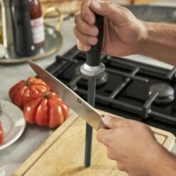 ZWILLING | Wetzstahl Keramik -23cm -Küchenbedarf Discounter WSKZ230 inuse 2 cc5b