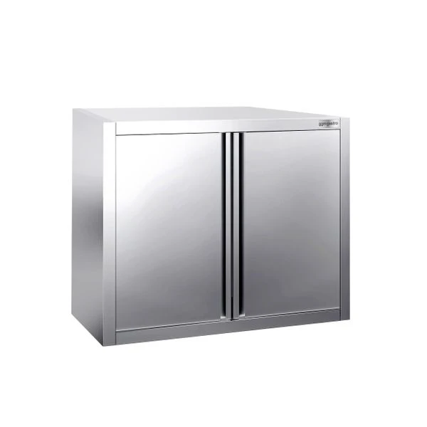 Edelstahl Wandhängeschrank PREMIUM - 800x400mm - Mit Flügeltür - 800mm Hoch 2 Edelstahl Wandhängeschrank PREMIUM - 800x400mm - Mit Flügeltür - 800mm Hoch – Bild 2