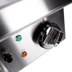 Doppelfritteuse - 600mm - 8+8 Liter - 9 KW - Mit Ablasshahn 16 Doppelfritteuse - 600mm - 8+8 Liter - 9 KW - Mit Ablasshahn -Küchenbedarf Discounter efk653 8 8 regler 1664 1