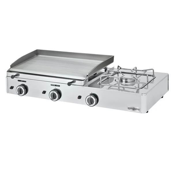 Gasgrill Bratplatte - 8,7 KW - Inkl. Gaskocher 2 Gasgrill Bratplatte - 8,7 KW - Inkl. Gaskocher – Bild 2