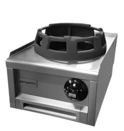 Wok-Gaskocher - 12 KW - 1 Brenner - Ø 285 Mm 5 Wok-Gaskocher - 12 KW - 1 Brenner - Ø 285 Mm -Küchenbedarf Discounter gkoz250 09e6