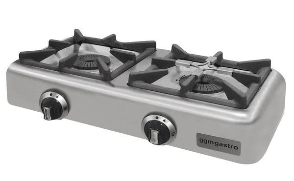 Gaskocher - 8 KW - 2 Brenner 3 Gaskocher - 8 KW - 2 Brenner – Bild 3