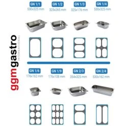 GN Behälter 1/2 - Tiefe 200 Mm -Küchenbedarf Discounter gn behaelter neu c478 222