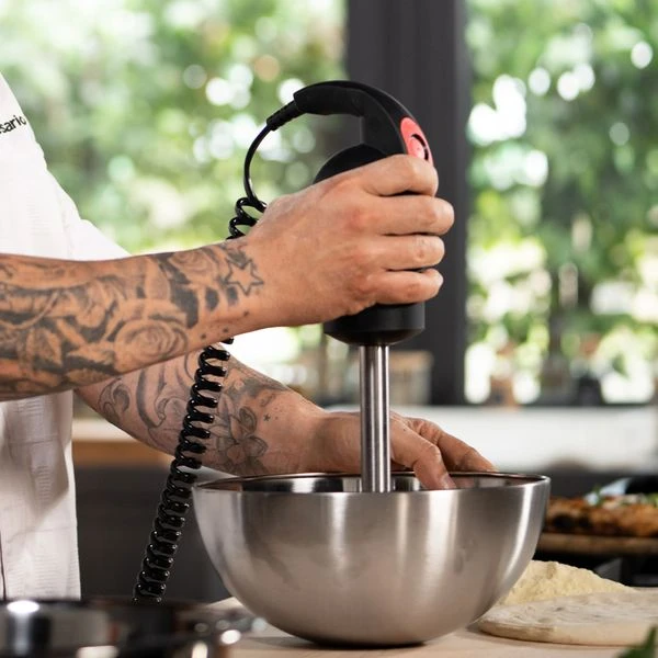 Stabmixer - 250 Watt - Mit Festem Mixstab 200 Mm - 2 Geschwindigkeiten 4 Stabmixer - 250 Watt - Mit Festem Mixstab 200 Mm - 2 Geschwindigkeiten – Bild 4